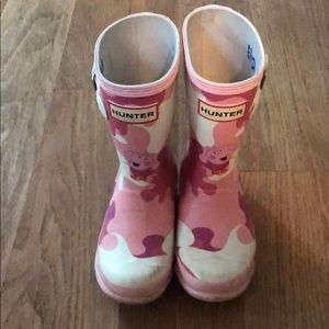 Kids Peppa Pig Pink Hunter Boots